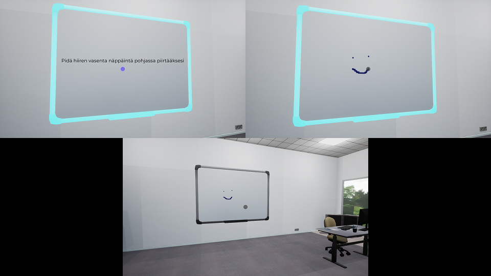 Whiteboard functionality